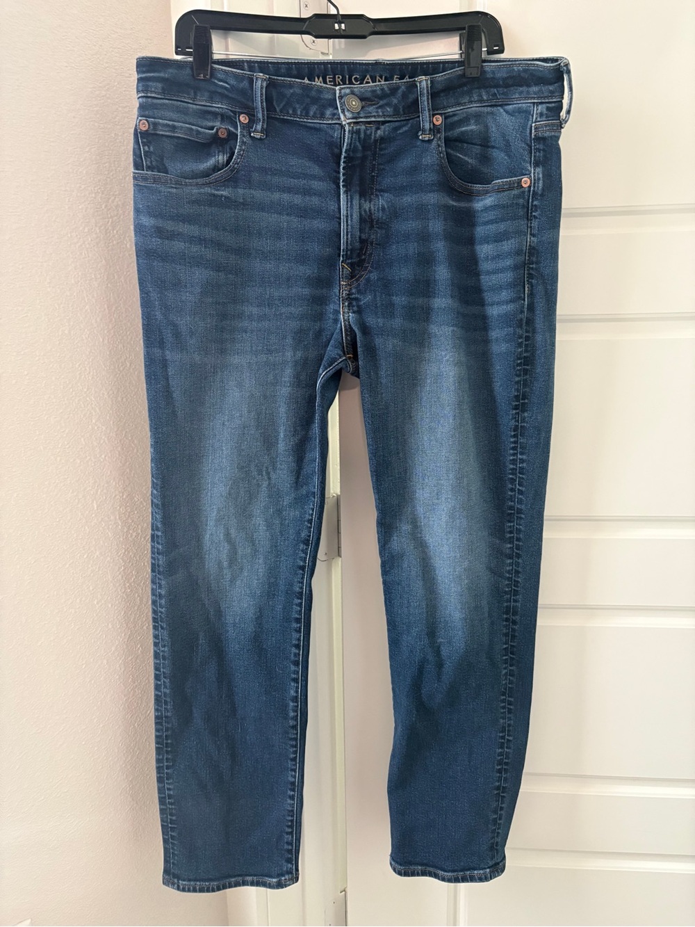 American Eagle Outfitters Men’s Blue Slim straight Fit Jeans